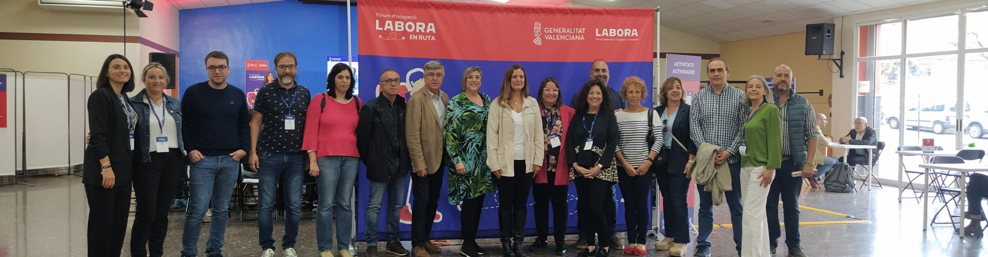 La directora general de Planificació i Serveis de Labora, Marisa Mezquita, inaugura el FÒRUM LABORA a Traiguera