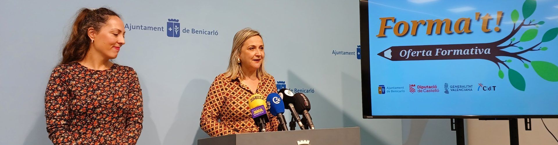 Benicarló presenta la nova oferta formativa per a l’últim trimestre de l’any