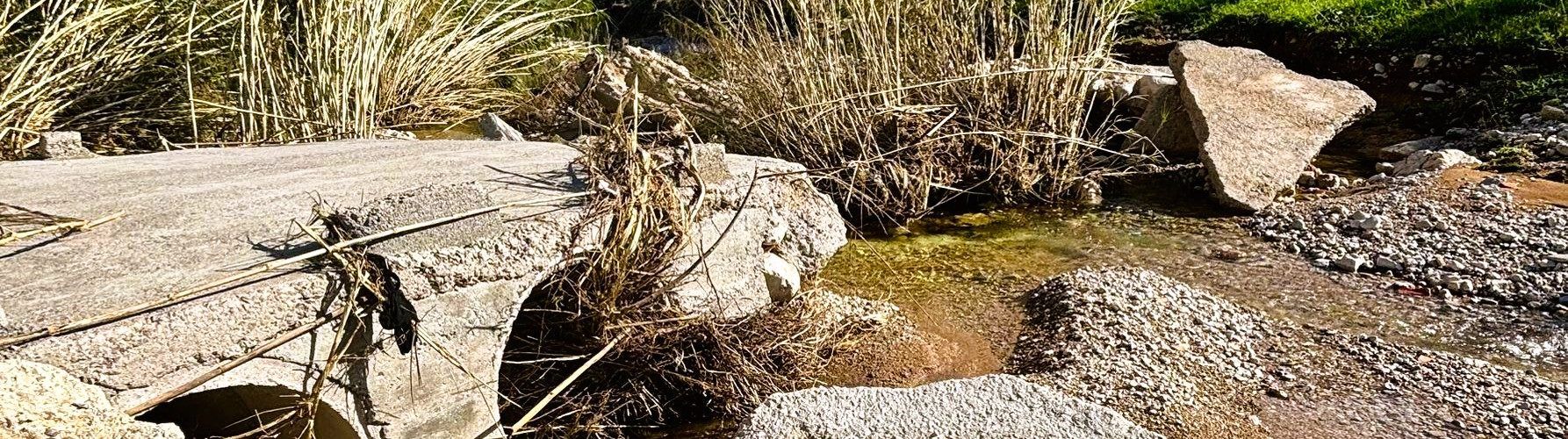 Canet lo Roig demanarà ajudes per a arreglar els passos que travessen el riu Cervol