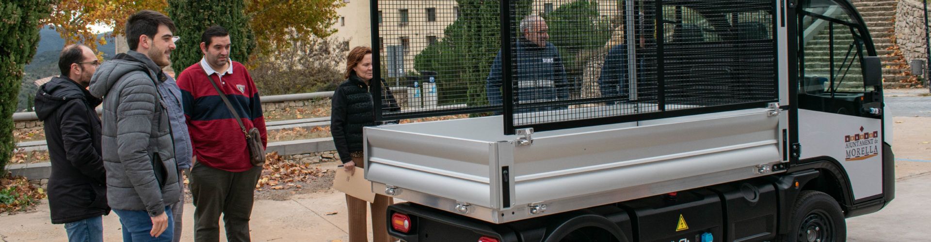 L’Ajuntament de Morella compra un nou vehicle elèctric per a la brigada municipal