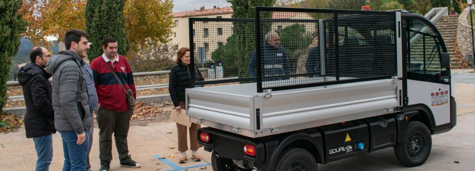 L’Ajuntament de Morella compra un nou vehicle elèctric per a la brigada municipal