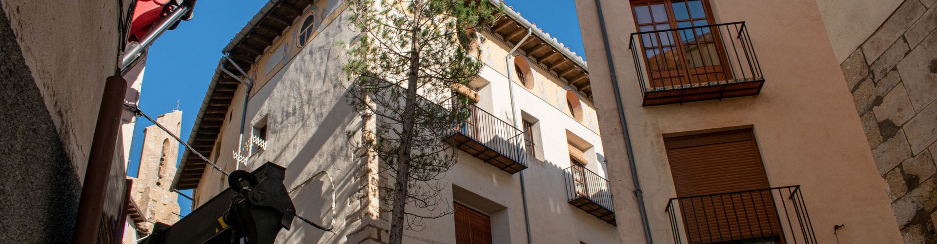 Morella planta l’arbre de Nadal a l’espera d’encendre les llums el 5 de desembre