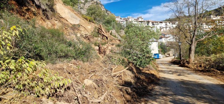 La solsida i altres conseqüències de les pluges a Vallibona