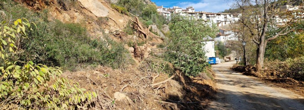 La solsida i altres conseqüències de les pluges a Vallibona