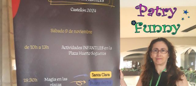 La Maga Patry Funny y su pequeña aprendiz, en el 18º Encuentro Nacional de Magos y Magas infantiles