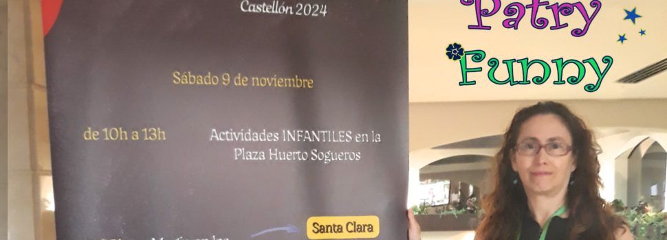 La Maga Patry Funny y su pequeña aprendiz, en el 18º Encuentro Nacional de Magos y Magas infantiles