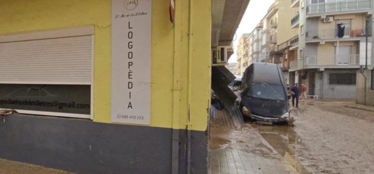 Una vinarossenca perd a Paiporta la seua clínica de logopèdia i el seu centre d’estudis