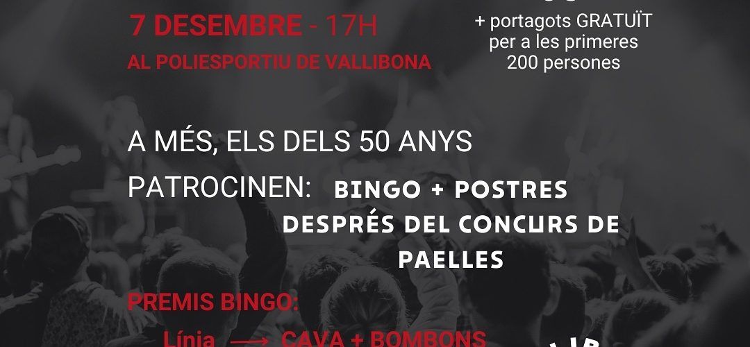 Pont de la Constitució amb variades activitats a Vallibona