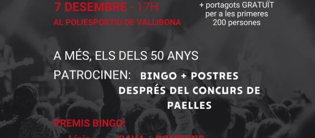 Pont de la Constitució amb variades activitats a Vallibona