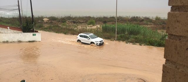 Inundación del Camí de les Egües de Vinaròs