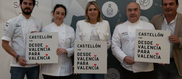 La Diputació recolza als xefs castellonencs units en la iniciativa De València per a València