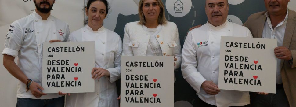 La Diputació recolza als xefs castellonencs units en la iniciativa De València per a València