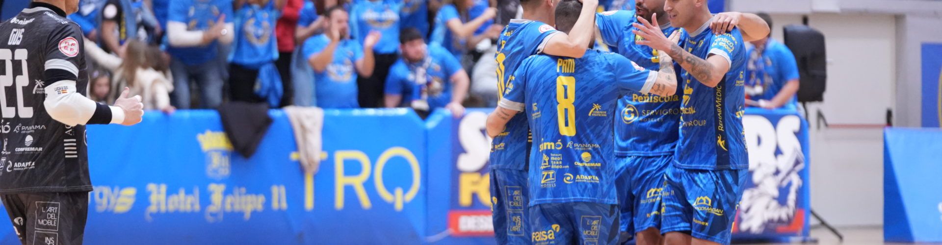 El Servigroup Peñíscola logra otra victoria en casa tras una locura de partido ante Valdepeñas (8-6)