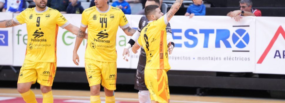 El Servigroup Peñíscola suma un nuevo triunfo tras vencer en Zaragoza (1-2)