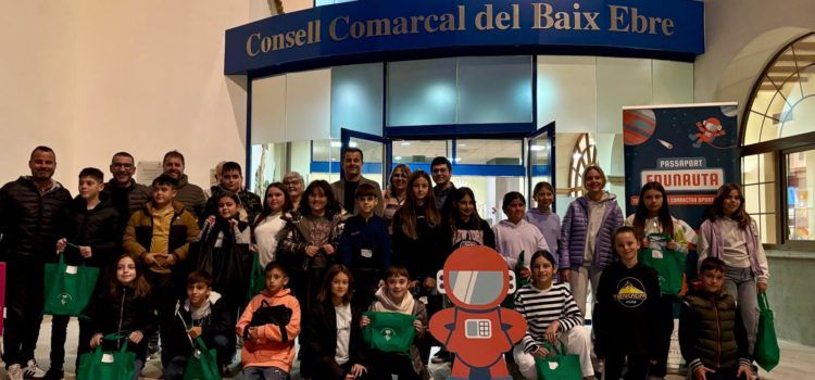 Els alumnes de 5è i 6è de Primària del Baix Ebre se sumen al projecte del Passaport Edunauta