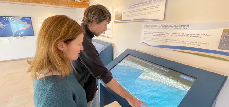 Nou espai expositiu a MónNatura Delta per conscienciar sobre la vulnerabilitat del Delta de l’Ebre