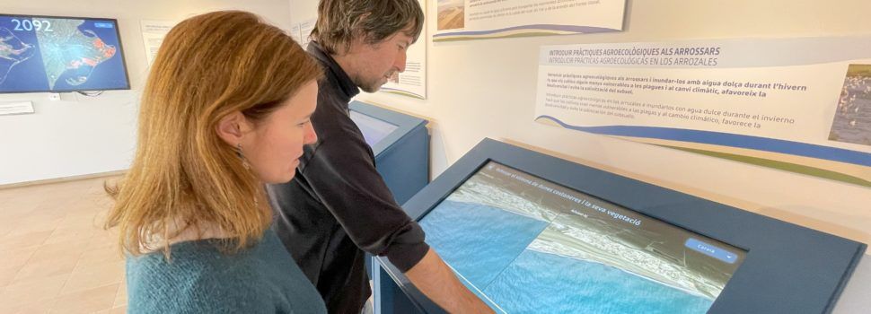 Nou espai expositiu a MónNatura Delta per conscienciar sobre la vulnerabilitat del Delta de l’Ebre