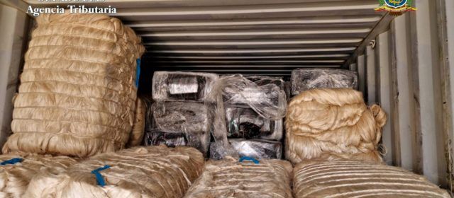 L’Agència Tributària incauta 2.600 quilos de cocaïna transportada en un contenidor destinat a Tortosa, procedent de l’Equador
