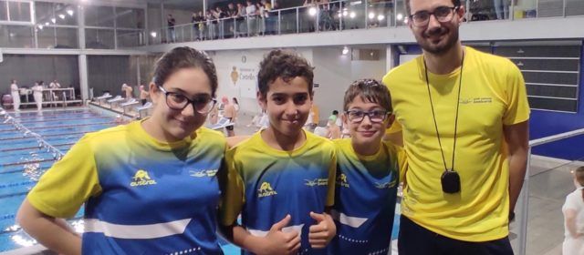El Club Natació Benicarló participa en la segona jornada de la Lliga Aleví