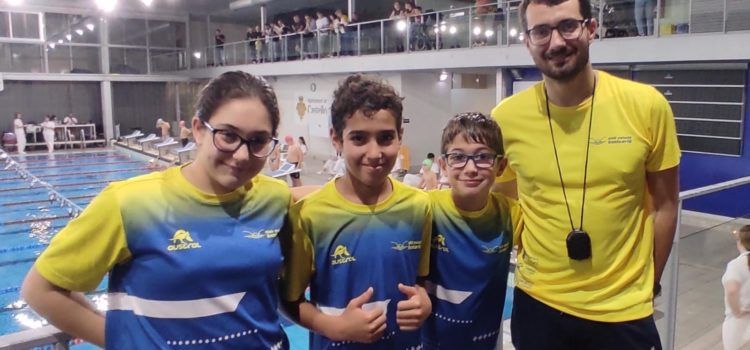 El Club Natació Benicarló participa en la segona jornada de la Lliga Aleví