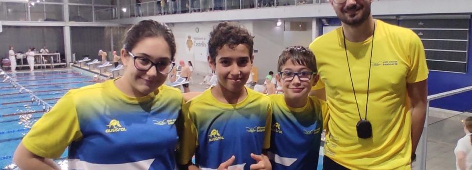 El Club Natació Benicarló participa en la segona jornada de la Lliga Aleví
