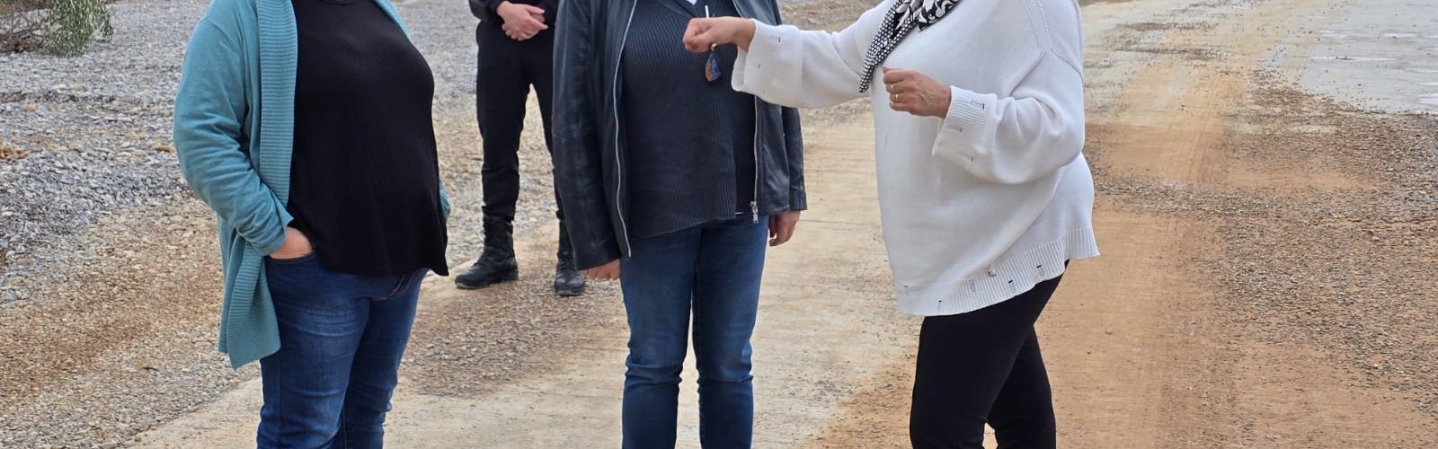 Càlig mostra a la Subdelegació del Govern i a la Diputació Provincial els desperfectes soferts per la DANA