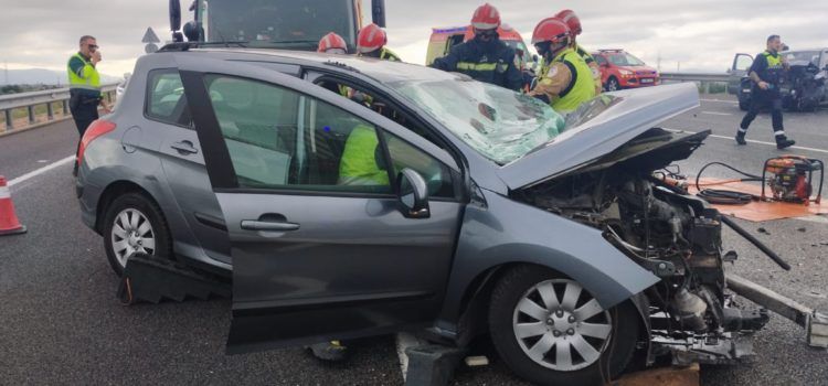 Accidente con heridos en Vinaròs en el km. 1.053 de la N-340