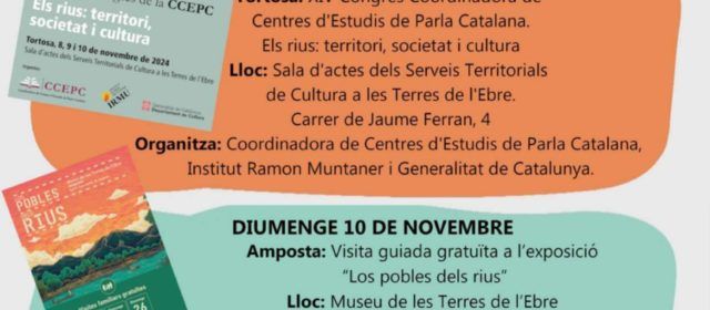 Activitats per a novembre de Terres de Cruïlla