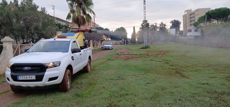 La Diputació de Castelló ha intensificat els tractaments de vigilància i fumigació de mosquits per la DANA a la província