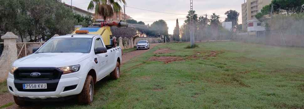 La Diputació de Castelló ha intensificat els tractaments de vigilància i fumigació de mosquits per la DANA a la província