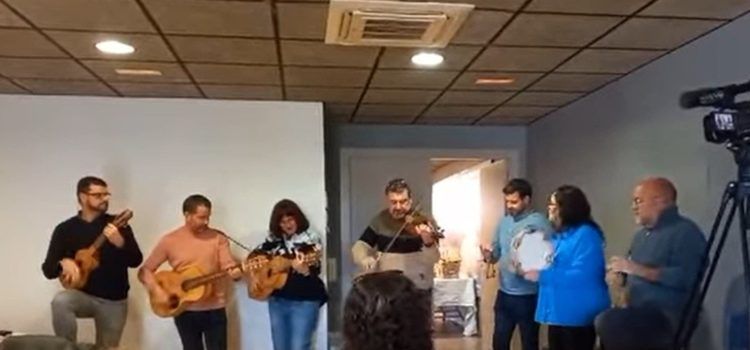 Trobada d’entitats culturals de l’Antiga Diòcesi, a Tivenys,  amb músics del Maestrat