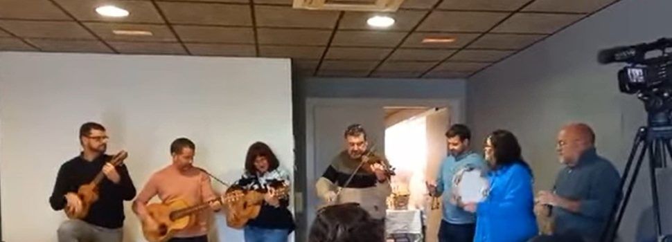 Trobada d’entitats culturals de l’Antiga Diòcesi, a Tivenys,  amb músics del Maestrat