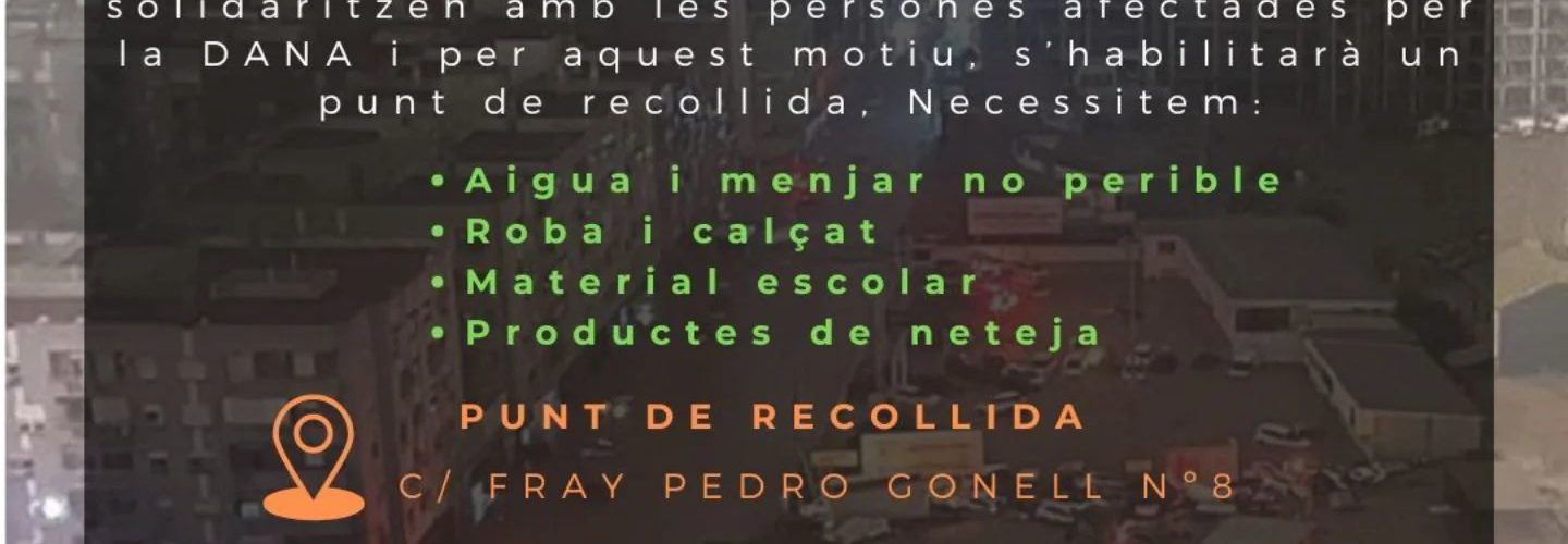 El Carnaval recull ajuda per als afectats per la DANA