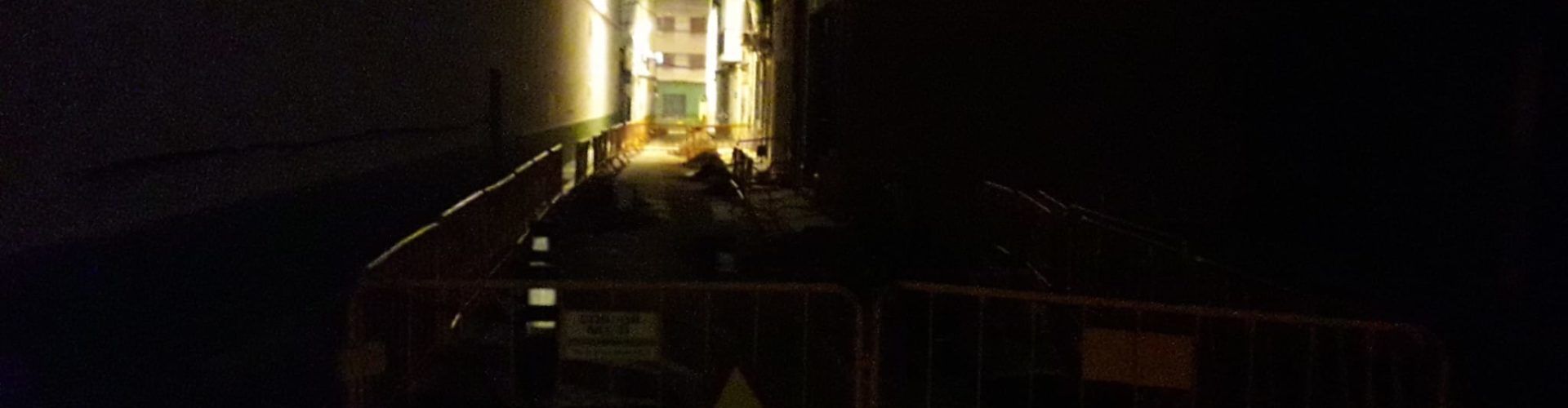 Problemes amb la llum al carrer Convent