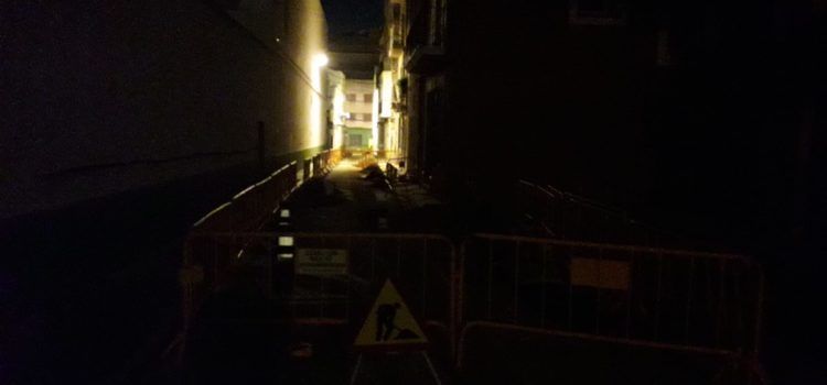 Problemes amb la llum al carrer Convent