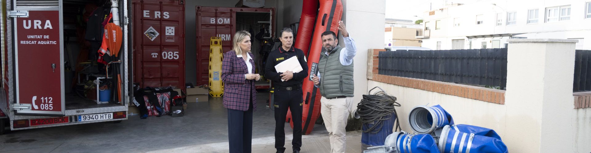 La Diputació de Castelló activa de manera preventiva el dispositiu de pluges en tota la província