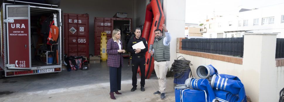 La Diputació de Castelló activa de manera preventiva el dispositiu de pluges en tota la província