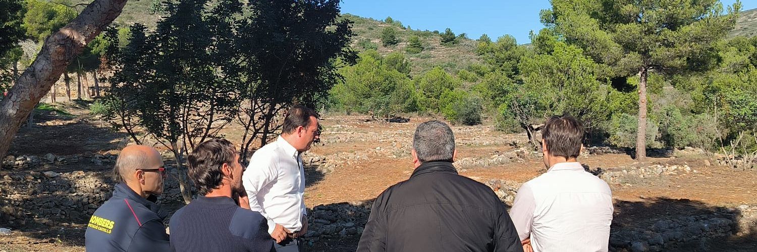 Peníscola acaba en Font Nova els treballs de mitigació del risc d’incendis que s’han dut a terme al llarg de quasi dos mesos