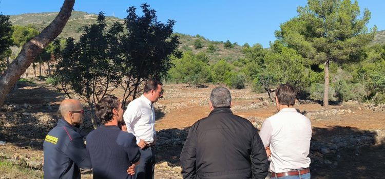 Peníscola acaba en Font Nova els treballs de mitigació del risc d’incendis que s’han dut a terme al llarg de quasi dos mesos
