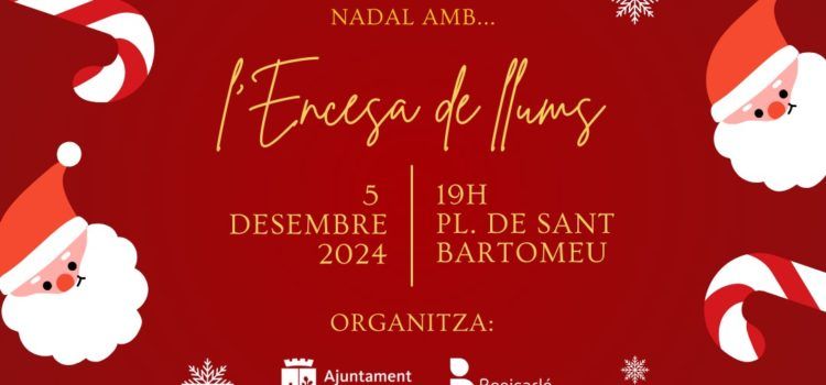 Benicarló donarà la benvinguda al Nadal amb una màgica encesa de llums el 5 de desembre