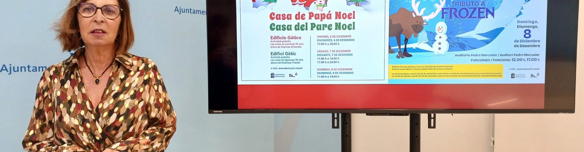 Benicarló anima el pont del desembre amb activitats nadalenques per a tota la família