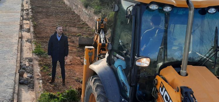 La Diputació continua amb les feines de reparació dels camins afectats per la DANA