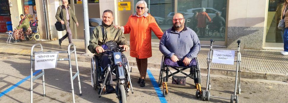 COCEMFE demana que es respecten els aparcaments per a persones amb discapacitat