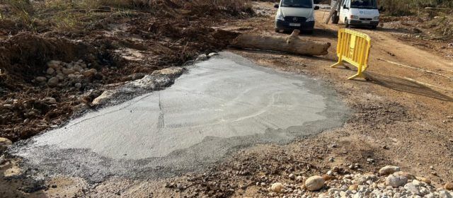 L’Ajuntament d’Alcalà-Alcossebre realitza les reparacions de la DANA subvencionades per la Diputació Provincial