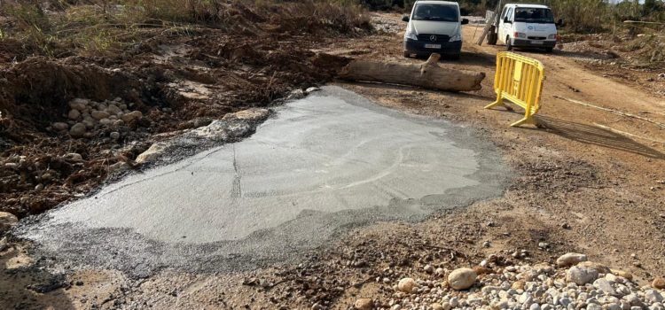 L’Ajuntament d’Alcalà-Alcossebre realitza les reparacions de la DANA subvencionades per la Diputació Provincial