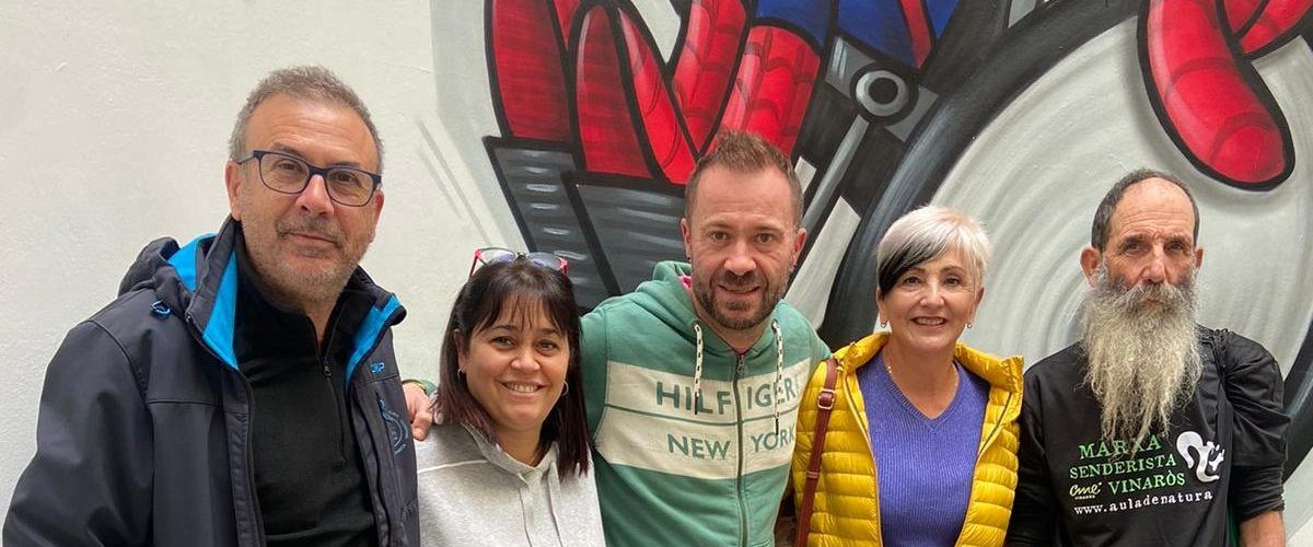 Entrega de l’euro solidari de la 2a Marxa Senderista de Vinaròs