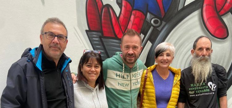 Entrega de l’euro solidari de la 2a Marxa Senderista de Vinaròs