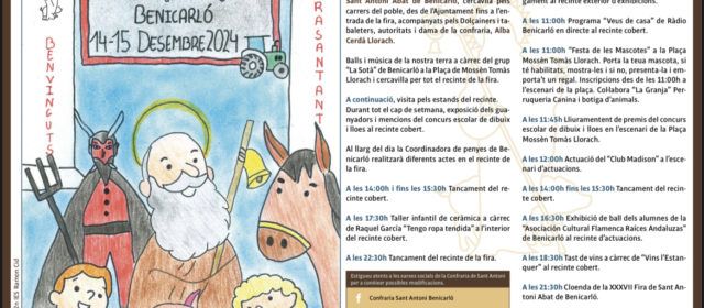 Fira de Sant Antoni a Benicarló aquest cap de setmana