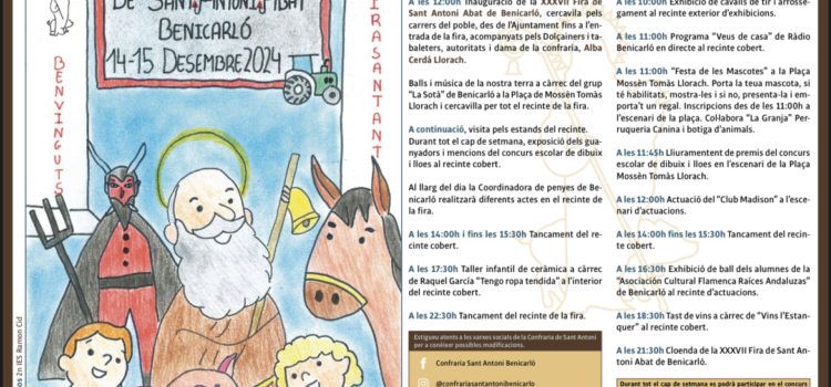 Fira de Sant Antoni a Benicarló aquest cap de setmana
