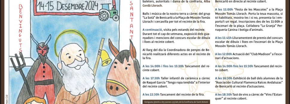Fira de Sant Antoni a Benicarló aquest cap de setmana